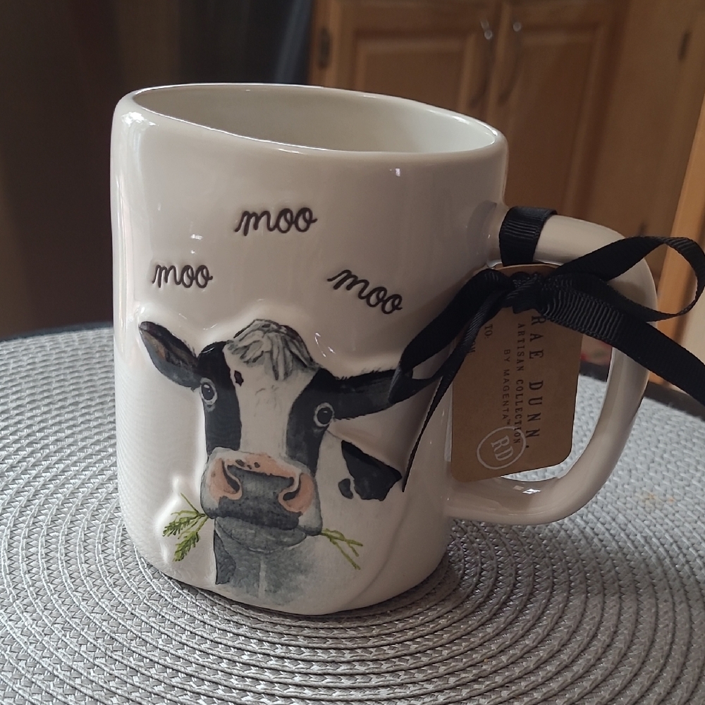 Rae Dunn Moo Cow Mug